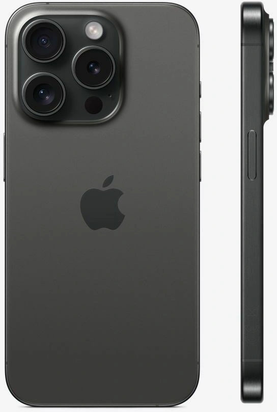 iPhone 15 Pro 128GB Black Titanium Refurbished 3* M