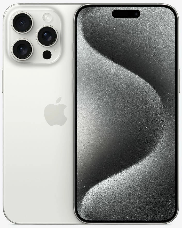 iPhone 15 Pro Max 256GB White Titanium Refurbished 4* M