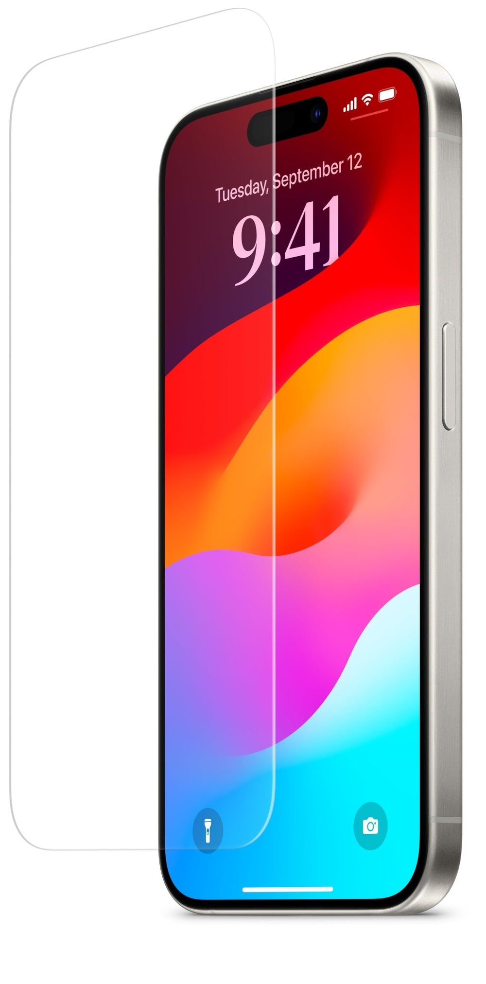 iPhone 15 Pro Max Tempered Hard Glass Screen Protector