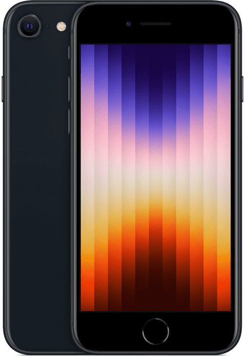 iPhone SE 2022 128GB Midnight Refurbished 5*