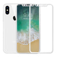 iPhone X Full 5D Tempered Hard Glass Screenprotector White