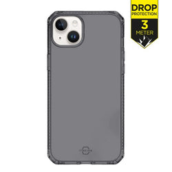 ITSKINS iPhone 13/14/15 Level 2 SpectrumClear Smoke - Simple kopen bij Microforce | Apple - specialist & refurbished expert | Gratis afhalen in Gentbrugge, Antwerpen & Oudenaarde of snelle levering in België!