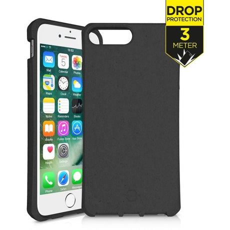 ITSKINS iPhone 8/7/6s/6 Plus Case FeroniaBio Level 2 Black