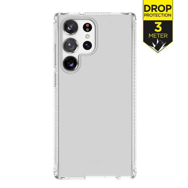 ITSKINS Samsung S23 Ultra Level 2 SpectrumClear Transparent - Simple kopen bij Microforce | Apple - specialist & refurbished expert | Gratis afhalen in Gentbrugge, Antwerpen & Oudenaarde of snelle levering in België!