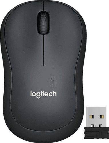 LOGITECH WIRELESS MOUSE M220 BLACK