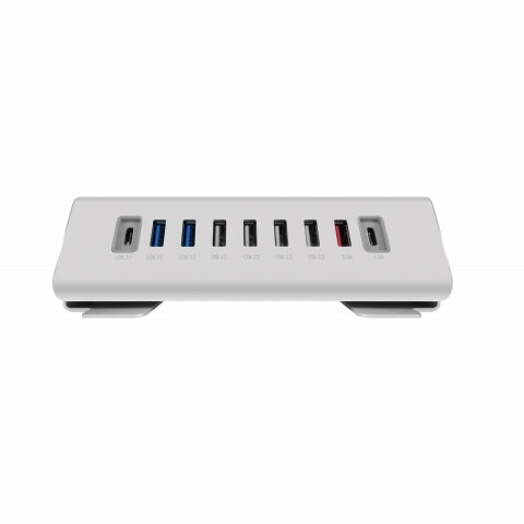 Macally USB - A naar 9 poorts - USB - A/USB - C - hub/lader