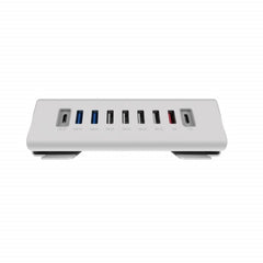 Macally USB-A to 9 Port USB-A/USB-C Hub/Charger
