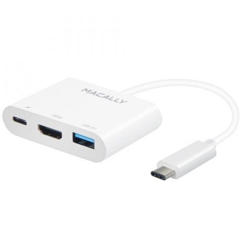 Adaptateur multiport MACALLY USB-C vers HDMI 4K