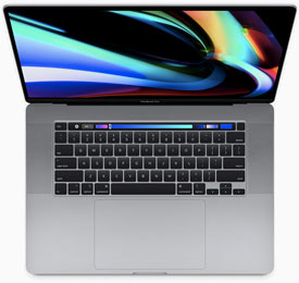 MacBook Pro 16" M19 I7 2.6 16GB 512SSD SG Refurbished 3*