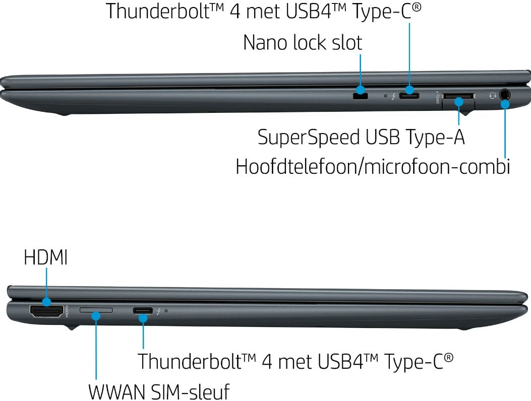 HP Elite Dragonfly G3 I7 16GB 1TB SSD 13,5" T Refurb 4* - Simple kopen bij Microforce | Apple - specialist & refurbished expert | Gratis afhalen in Gentbrugge, Antwerpen & Oudenaarde of snelle levering in België!