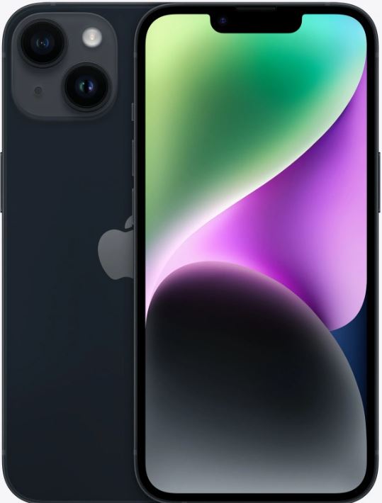iPhone 14 256GB Midnight Refurbished 4*