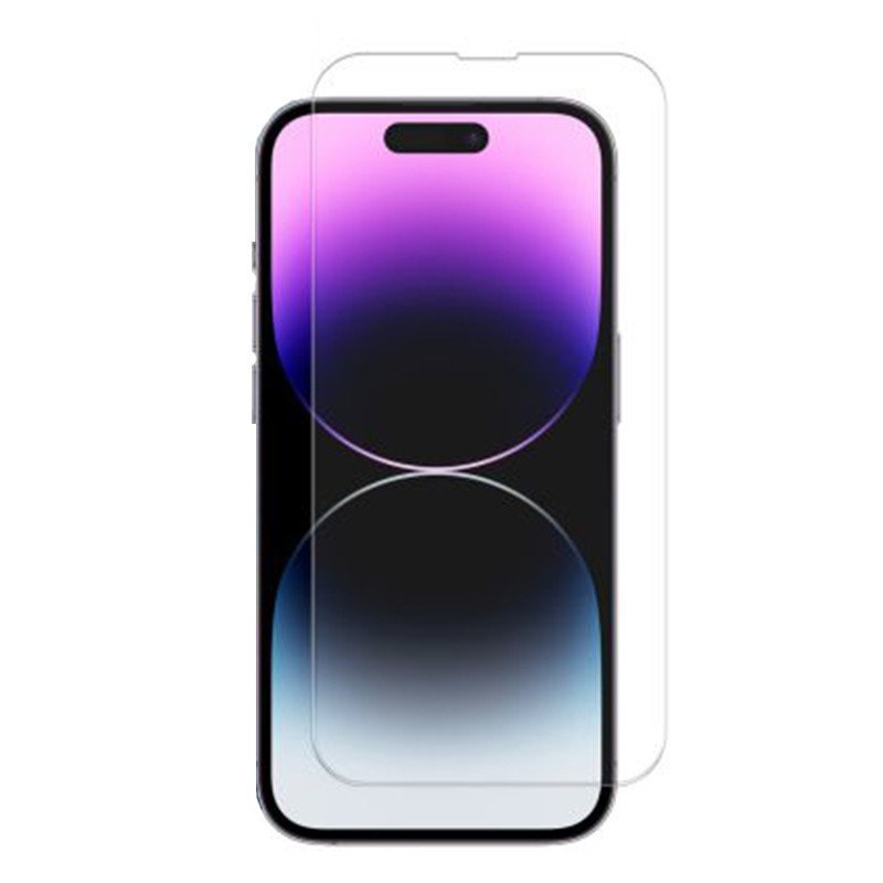 iPhone 14 Pro Max Tempered Hard Glass Screenprotector - Simple kopen bij Microforce | Apple - specialist & refurbished expert | Gratis afhalen in Gentbrugge, Antwerpen & Oudenaarde of snelle levering in België!