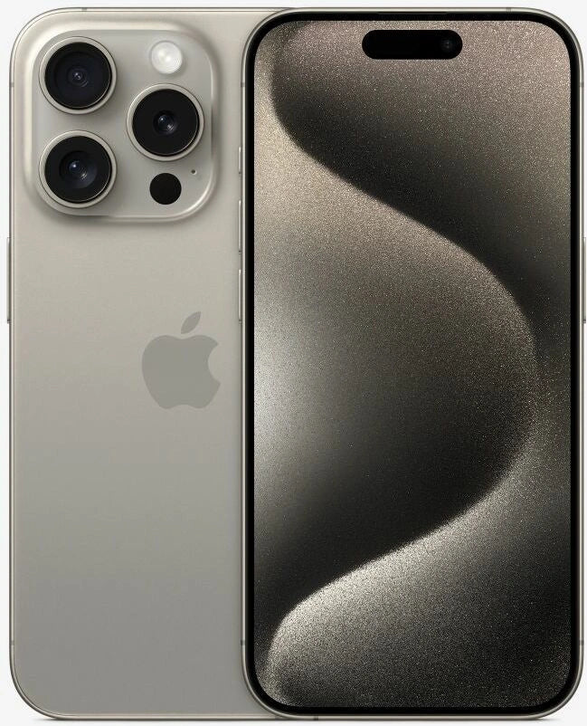 iPhone 15 Pro 128GB Natural Titanium Refurbished 5* M