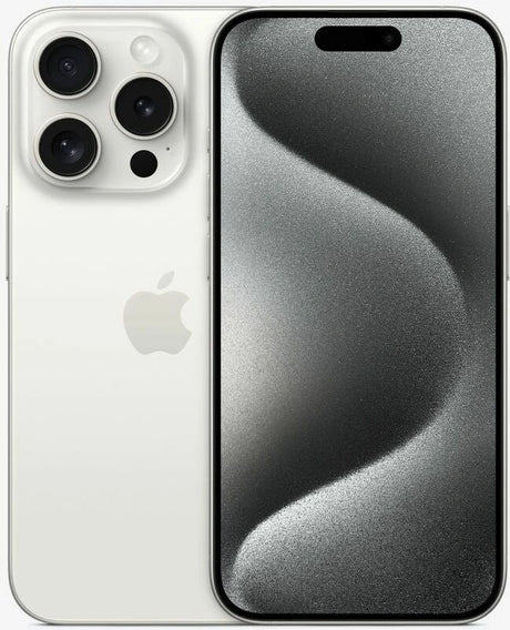 iPhone 15 Pro 128GB White Titanium Refurbished 5* M - Simple kopen bij Microforce | Apple-specialist & refurbished expert | Gratis afhalen in Gentbrugge, Antwerpen & Oudenaarde of snelle levering in België!