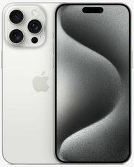 iPhone 15 Pro Max 256GB White Titanium Refurbished 5* M
