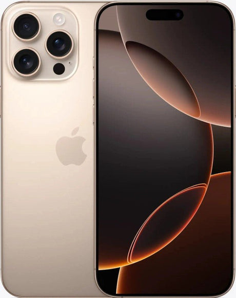 iPhone 16 Pro Max 256GB Desert Titanium Refurbished 5* M eSm - Simple kopen bij Microforce | Apple-specialist & refurbished expert | Gratis afhalen in Gentbrugge, Antwerpen & Oudenaarde of snelle levering in België!
