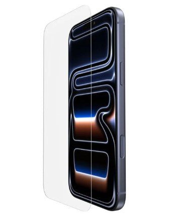 iPhone 17 Tempered Hard Glass Screenprotector - Simple kopen bij Microforce | Apple - specialist & refurbished expert | Gratis afhalen in Gentbrugge, Antwerpen & Oudenaarde of snelle levering in België!