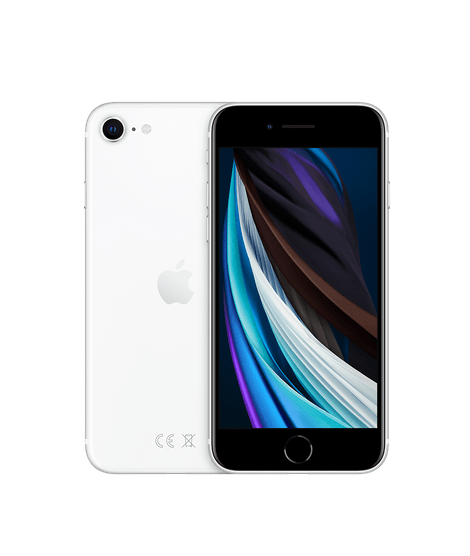 iPhone SE 2020 128GB White Refurbished 4* M