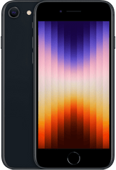 iPhone SE 2022 256GB Midnight Refurbished 4* M