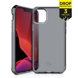 ITSKINS iPhone 12 Mini Level 2 SpectrumClear Smoke - Simple kopen bij Microforce | Apple - specialist & refurbished expert | Gratis afhalen in Gentbrugge, Antwerpen & Oudenaarde of snelle levering in België!