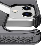 ITSKINS iPhone 12 Mini Level 2 SpectrumClear Smoke - Simple kopen bij Microforce | Apple - specialist & refurbished expert | Gratis afhalen in Gentbrugge, Antwerpen & Oudenaarde of snelle levering in België!