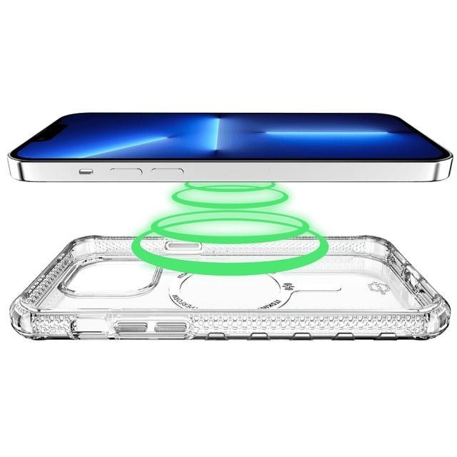 ITSKINS iPhone 14 Pro Max Level 3 SupremeMagClear Transparen - Simple kopen bij Microforce | Apple - specialist & refurbished expert | Gratis afhalen in Gentbrugge, Antwerpen & Oudenaarde of snelle levering in België!