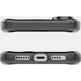 ITSKINS iPhone 16 Level 2 SpectrumClear Smoke - Simple kopen bij Microforce | Apple - specialist & refurbished expert | Gratis afhalen in Gentbrugge, Antwerpen & Oudenaarde of snelle levering in België!