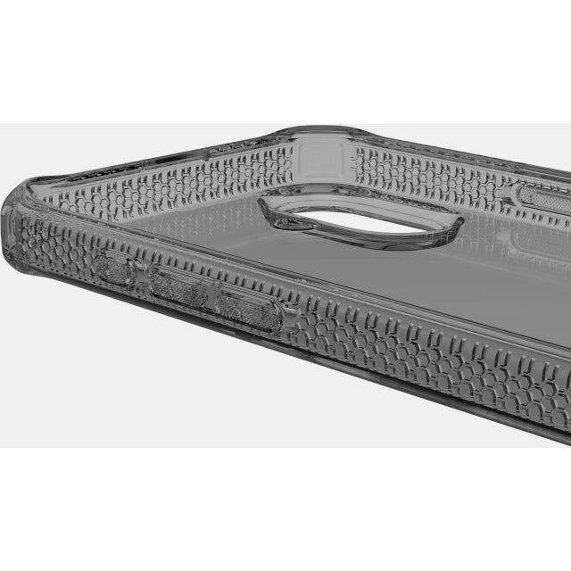 ITSKINS iPhone 16 Level 2 SpectrumClear Smoke - Simple kopen bij Microforce | Apple - specialist & refurbished expert | Gratis afhalen in Gentbrugge, Antwerpen & Oudenaarde of snelle levering in België!