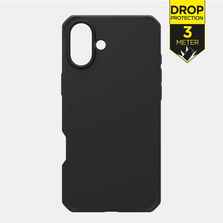 ITSKINS iPhone 16 Plus Level 2 SpectrumClear Black - Simple kopen bij Microforce | Apple - specialist & refurbished expert | Gratis afhalen in Gentbrugge, Antwerpen & Oudenaarde of snelle levering in België!