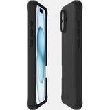 ITSKINS iPhone 16 Plus Level 2 SpectrumClear Black - Simple kopen bij Microforce | Apple - specialist & refurbished expert | Gratis afhalen in Gentbrugge, Antwerpen & Oudenaarde of snelle levering in België!