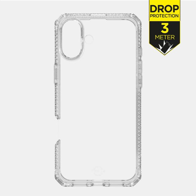 ITSKINS iPhone 16 Plus Level 2 SpectrumClear Transparent