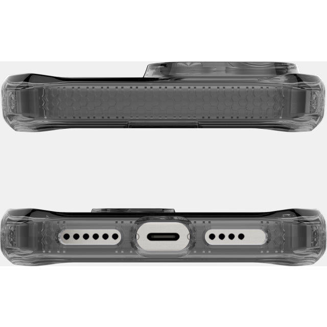 ITSKINS iPhone 16 Pro Level 2 SpectrumClear Smoke - Simple kopen bij Microforce | Apple - specialist & refurbished expert | Gratis afhalen in Gentbrugge, Antwerpen & Oudenaarde of snelle levering in België!