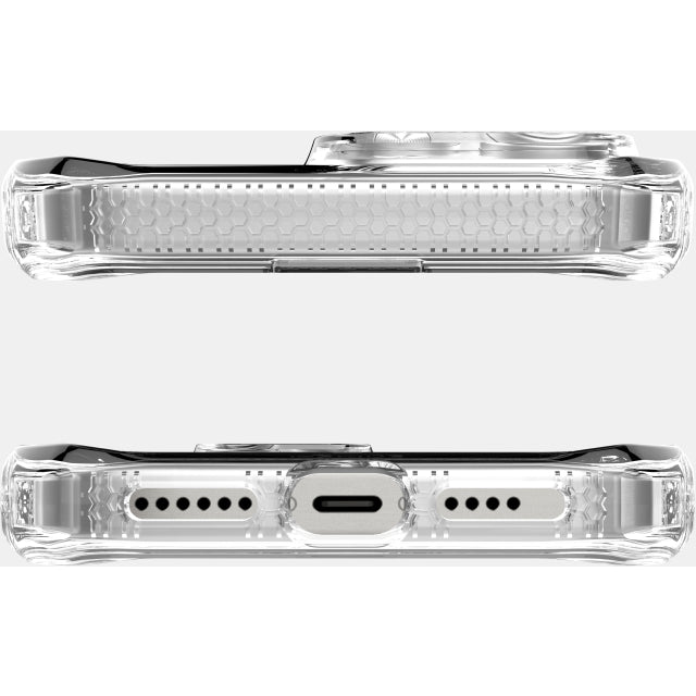 ITSKINS iPhone 16 Pro Level 2 SpectrumClear Transparent - Simple kopen bij Microforce | Apple - specialist & refurbished expert | Gratis afhalen in Gentbrugge, Antwerpen & Oudenaarde of snelle levering in België!