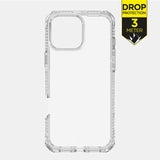ITSKINS iPhone 16 Pro Max Level 2 SpectrumClear Transparent - Simple kopen bij Microforce | Apple - specialist & refurbished expert | Gratis afhalen in Gentbrugge, Antwerpen & Oudenaarde of snelle levering in België!