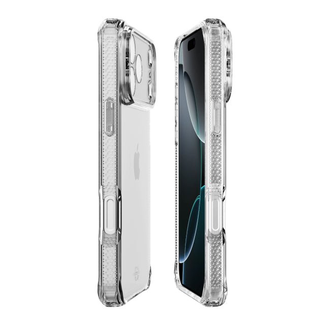 ITSKINS iPhone 17 Pro Max Level 2 SpectrumClear Transparent - Simple kopen bij Microforce | Apple - specialist & refurbished expert | Gratis afhalen in Gentbrugge, Antwerpen & Oudenaarde of snelle levering in België!
