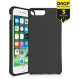 ITSKINS iPhone 8/7/6s/6 Plus Case FeroniaBio Level 2 Black - Simple kopen bij Microforce | Apple - specialist & refurbished expert | Gratis afhalen in Gentbrugge, Antwerpen & Oudenaarde of snelle levering in België!