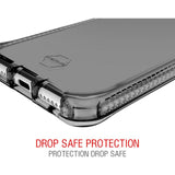 ITSKINS iPhone 8/7/SE2/SE3 Level 2 SpectrumClear Black - Simple kopen bij Microforce | Apple - specialist & refurbished expert | Gratis afhalen in Gentbrugge, Antwerpen & Oudenaarde of snelle levering in België!