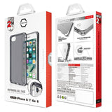 ITSKINS iPhone 8/7/SE2/SE3 Level 2 SpectrumClear Black - Simple kopen bij Microforce | Apple - specialist & refurbished expert | Gratis afhalen in Gentbrugge, Antwerpen & Oudenaarde of snelle levering in België!