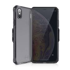 ITSKINS iPhone XS Max, case Spectrum Vision, smoke - Simple kopen bij Microforce | Apple - specialist & refurbished expert | Gratis afhalen in Gentbrugge, Antwerpen & Oudenaarde of snelle levering in België!
