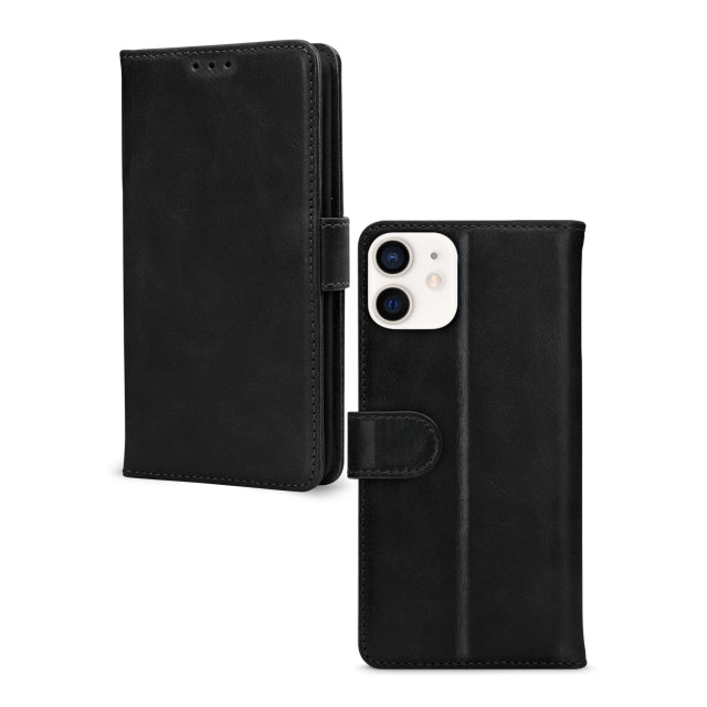 Mobilize Gelly Wallet Case iPhone 12/12 Pro Black - Simple kopen bij Microforce | Apple - specialist & refurbished expert | Gratis afhalen in Gentbrugge, Antwerpen & Oudenaarde of snelle levering in België!