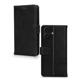 Mobilize Leather Wallet Apple iPhone 17 Black - Simple kopen bij Microforce | Apple - specialist & refurbished expert | Gratis afhalen in Gentbrugge, Antwerpen & Oudenaarde of snelle levering in België!