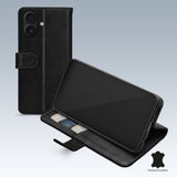 Mobilize Leather Wallet Apple iPhone 17 Black - Simple kopen bij Microforce | Apple - specialist & refurbished expert | Gratis afhalen in Gentbrugge, Antwerpen & Oudenaarde of snelle levering in België!