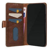 Mobilize Leather Wallet Apple iPhone 17 Pro Brown - Simple kopen bij Microforce | Apple - specialist & refurbished expert | Gratis afhalen in Gentbrugge, Antwerpen & Oudenaarde of snelle levering in België!