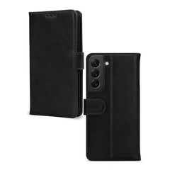 Mobilize Leather Wallet Samsung Galaxy S22 Black
