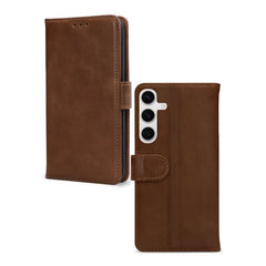 Mobilize Leather Wallet Samsung Galaxy S24 5G/S25 5G Brown