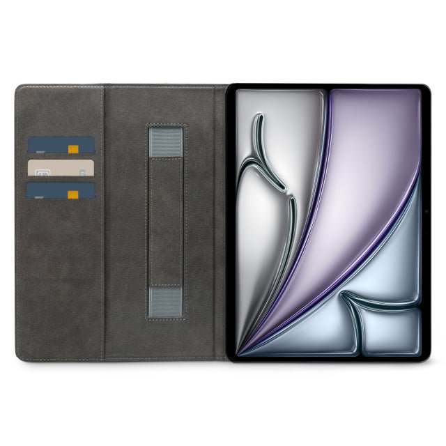 Mobilize Premium Folio Case iPad Air 11in 2024 - 25 Black - Simple kopen bij Microforce | Apple - specialist & refurbished expert | Gratis afhalen in Gentbrugge, Antwerpen & Oudenaarde of snelle levering in België!