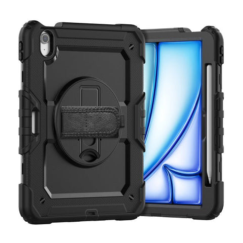 Xccess Survivor All-round Case iPad Air 11 2024/2025 Black