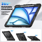 Xccess Survivor All - round Case iPad Air 13 2024/2025 Black - Simple kopen bij Microforce | Apple - specialist & refurbished expert | Gratis afhalen in Gentbrugge, Antwerpen & Oudenaarde of snelle levering in België!