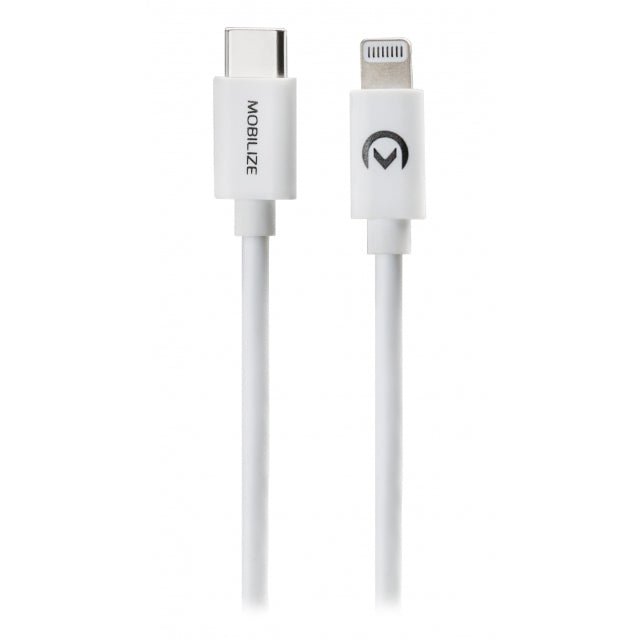 Mobilize Fast Charge/Sync Cable USB - C to MFi Lightning 1m