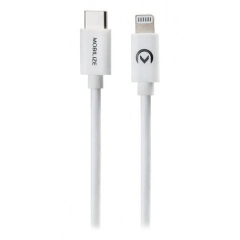 Câble de charge/synchronisation rapide Mobilize USB-C vers MFi Lightning 1 m